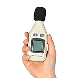 BENETECH 騒音計 デジタル 小型 音量計 30db～130db バックライト搭載 デシベルメーター 騒音測定器 / サウンドレベル / デシベル計 手軽に騒音測定 電池付き