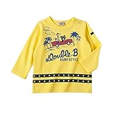 ダブルB(mikihouse) アメコミ風プリントの長袖Ｔシャツ（61-5203-973） 110cm 黄（04）