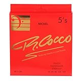 R COCCO (リチャードココ) RC5CN エレキベース弦 5弦用 45-125 ニッケル イタリア製 ハンドメイド ロングスケール（34インチ）
