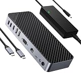 ORICO USB C ドッキングステーション 4画面拡張 (21-in-1 Dual Display HDMI VGA)