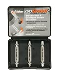 Alden 8430p Pro Grabit Brokenボルトと破損しネジExtractor 3 Piece Kit
