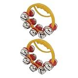 TOOGOO ( R ) 2個3 " Diaフレーム10メタルベルTambourine Handbellの子