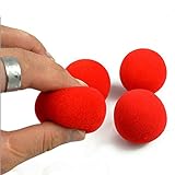 新しい10pcs魔法クローズアップストリートトリックソフトスポンジボールProps Clown Nose by letbo