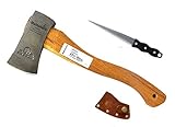 フルターフォッシュ 手斧＋シャープナーセット 840025 (全長38cm)
