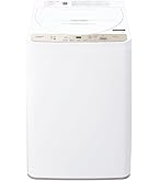 Amazon | シャープ 全自動洗濯機 穴なし槽 4.5Kgタイプ ベージュ ES 