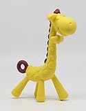Giraffe rubber teether, baby soother teether, soother toy, Giraffe teether [並行輸入品]