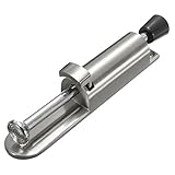 ILS - 200mm Stainless Steel Telescopic Door Stopper Spring Door Holder