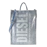 [ディーゼル]トートバッグ DSL ブルー X08919 DSL SHOPPER L FD X H1410 P4636 [並行輸入品]