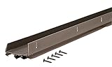 M-D Building Products 5991 U-Shaped Door Bottom with Vinyl Fins CDB 134, 36 Inches, Brown [並行輸入品]