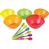 Munchkin 6-Pack Soft-Tip Infant Spoons with 5 Pack Multi Bowl Set by Munchkin [並行輸入品]