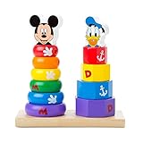 ディズニー(Disney)USA商品 ミッキーマウス 積み木 おもちゃ パズル 玩具 メリッサダグ 木製 [並行輸入品]