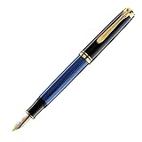 Pelikan P40 Pura ブルー&シルバー万年筆 スチール F Amazon | Pelikan Pura P40 ブラック/シルバー 万年筆 細字