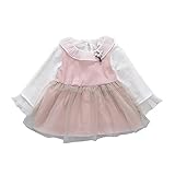 ベビー服 子供服 女の子ワンピース Pojour 長袖ドレス 可愛いチュールスカート 秋2セット オシャレ 通園 発表会 旅行 記念日 プレゼント