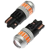 Takenous 竹村商会 led ポジションランプ 24v t10 12v ポジション球 スモール 2個セット (濃いアンバー)