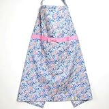 Bijoux&Bee(ビジューアンドビー) 授乳ケープ/花柄ブルー