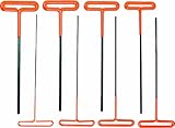 AMPRO T22863 T Bar Hex Key Set, 8-Piece by AmPro