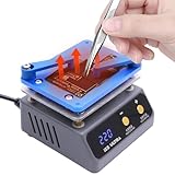 PCB恒温ホットプレート 予熱ステーション 回路基板の予熱 静電気なし 小型 携帯電話修理用ホットプレート PTCヒータープレート 電気加熱プレート 熱溶接 電気予熱溶接ステーション 溶接機 修理ヒータ [並行輸入品]