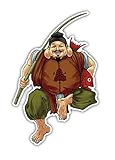 Sticker Shop Haru イラストステッカー 七福神 【恵比須様】 15cm