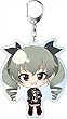 ガールズ&パンツァー アンチョビ アクリルキーホルダー ARISTRISTコラボ 第3弾