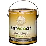 AFM Safecoatセミグロス0 VOC、ホワイトCan 1 / 32オンスケース