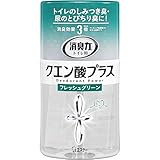 トイレの消臭力 クエン酸プラス 消臭芳香剤 トイレ用 トイレ フレッシュグリーン 400ml