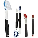 OXO Good Grips 8 Piece Brush & Tool Deep Cleaning Set Plastic [並行輸入品]