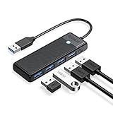 ORICO USB3.0 ハブ 4ポート バスパワー コンパクト 軽量 5Gbps高速転送 usb hub 拡張 ノートPC対応 Windo