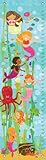 Oopsy Daisy Growth Chart, Mermaid Mingle and Play, 12' x 42' [並行輸入品]