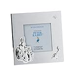 Silver Baby Photo Frame 3.5 X 3.5 By Peter Rabbit (Wedgwood) by Peter Rabbit Silver