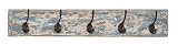 デコ79 38328木製メタル壁フック、24 " x 4 "
