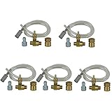 BE 85.400.000 Soap Injector 3/8in QD FCoupler 3/8in FPlug w/CW Filter, 5-Pack [並行輸入品]