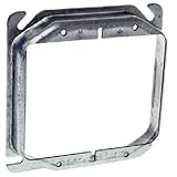 Hubbell Raco 8779 Raised 3 / 4インチ、4インチスクエアmud-ring for 2デバイス