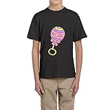 プライベートカスタム ボーイとガール カラフル 赤ちゃんのおしゃぶり Ｔシャツ 体に合う Black Size XL