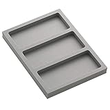 mon・o・tone ウレタン仕切りトレイ 03（3分割） 《ネコポス発送可 ※1個まで》