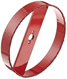 Morris Products 13498 Recessed Lighting Hole Saw - Carbide Grit, 6-7/8 Diameter, Used With Progress.