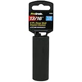 Pro-Grade 14656 1/2-Inch Drive with 6 Point Deep 13/16-Inch Impact Socket by Pro-Grade