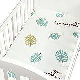 Orara beauty ベビー 敷き 布団 カバー 保育園 子供用布団カバー 130 * 70cm 裏全周ゴム付 ガーゼ ワンタッチシーツ シングル　可愛い　綿100％ お昼寝 敷きカバー (33#