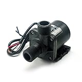 12V DCミニブラシレス磁気温水ポンプ高温度100℃ZC-T40