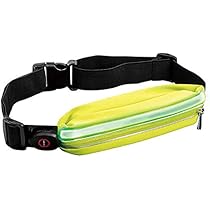 Amazon | DAISHIN USB充電式LEDライト付きウエストポーチ (イエロー
