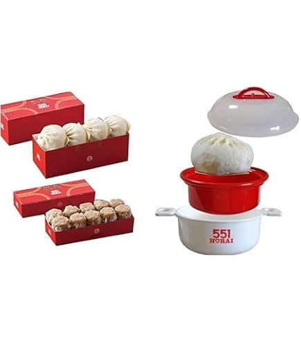 Amazon.co.jp: 【551セット】豚まん4個入り 焼売10個入り ※賞味期限