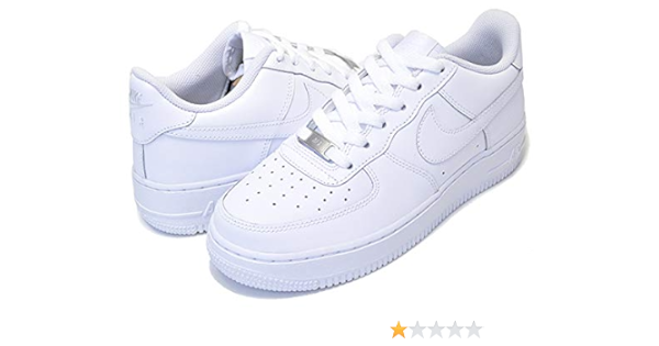 ナイキ エアフォース 1 レディース Air Force 1 Gs White White 117 スニーカー Af1 ガールズ ホワイト 白 23cm Us4y 並行輸入品 Nike ナイキ シューズ バッグ Amazon