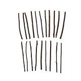 Tinksky 20 pcs 10 CM 長い 0.3 0.5 CM 径木材のログでスティック DIY 工芸写真小道具