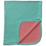 Baby Soy Organic Reversible Blanket, Rose by Babysoy