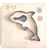 レザークラフト 抜き型 トムソン型 ビク型 打ち抜き 工具 道具 (イルカ)