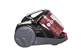 Hoover CH51SV20 Sonix Evo Pets Cylinder Vacuum Cleaner, 2.5 Litre, Black/Red/Grey