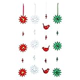 新しいクリエイティブHanging Jeweled飾りアウトドア安全Garden Statue , Set of 4
