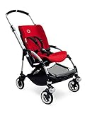Bugaboo Bee3 with Aluminum Base and Red Seat Fabric by Bugaboo Strollers
