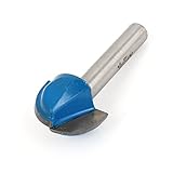 uxcell U溝ビット　 ラウンドノーズルータービット 木工ツールストレートラウンドノーズルータービット