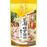 モランボン コク旨スープがからむ 至福のゆず醤油鍋用スープ 750g