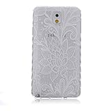 Zeebox Galaxy Note 3 ケース カバー 高品質 TPU保護カバー 衝撃吸収 Samsung Galaxy Note 3 用 超薄型 耐久性 落下防止 生涯補償付き (ホワイト #3)